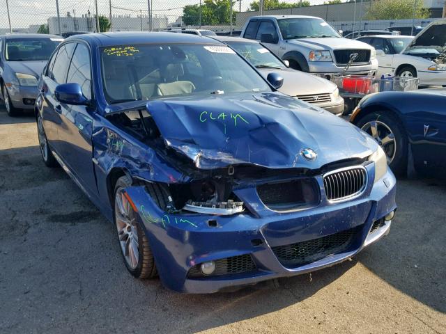 WBAPL33529A406865 - 2009 BMW 335 XI BLUE photo 1