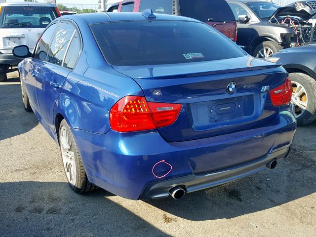 WBAPL33529A406865 - 2009 BMW 335 XI BLUE photo 3