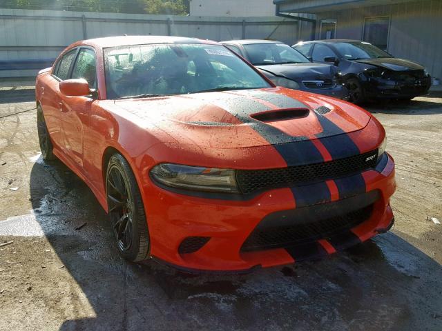 2C3CDXL91GH354463 - 2016 DODGE CHARGER SR ORANGE photo 1