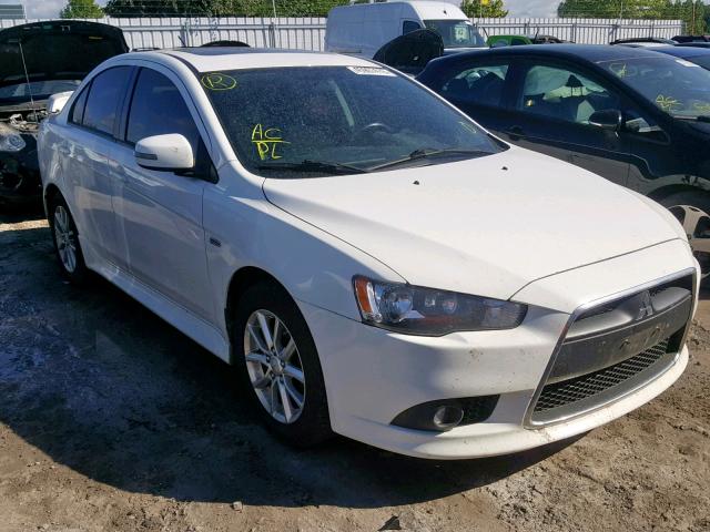 JA32V2FWXFU603491 - 2015 MITSUBISHI LANCER SE WHITE photo 1