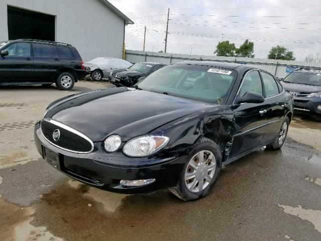 2G4WC582161214038 - 2006 BUICK LACROSSE C BLACK photo 2