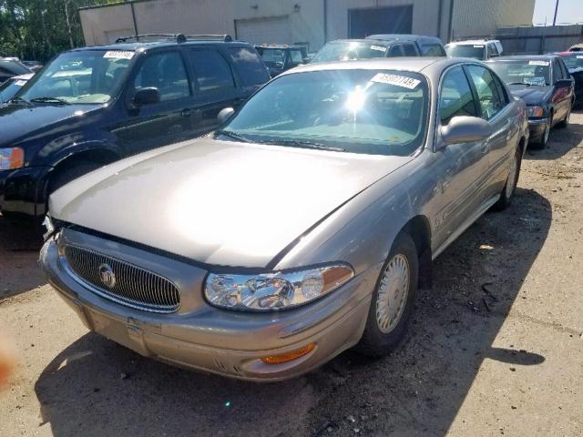 1G4HP54KX14204270 - 2001 BUICK LESABRE CU TAN photo 2