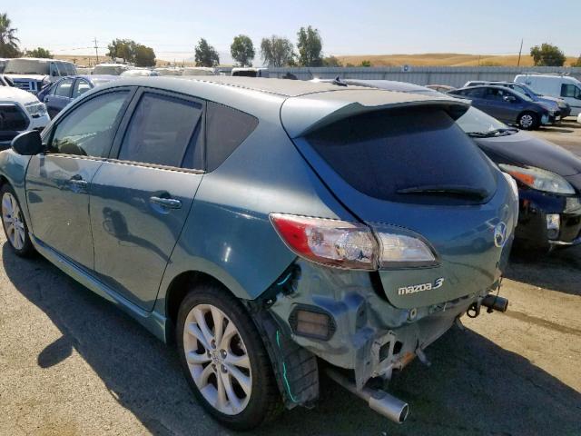 JM1BL1H60A1301667 - 2010 MAZDA 3 S BLUE photo 3