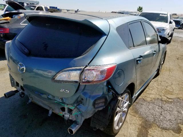 JM1BL1H60A1301667 - 2010 MAZDA 3 S BLUE photo 4