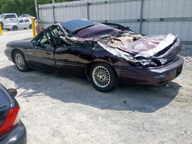 1G2HZ52K0VH279015 - 1997 PONTIAC BONNEVILLE PURPLE photo 9