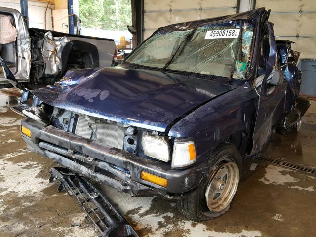 4TARN81A3PZ097632 - 1993 TOYOTA PICKUP 1/2 BLUE photo 2