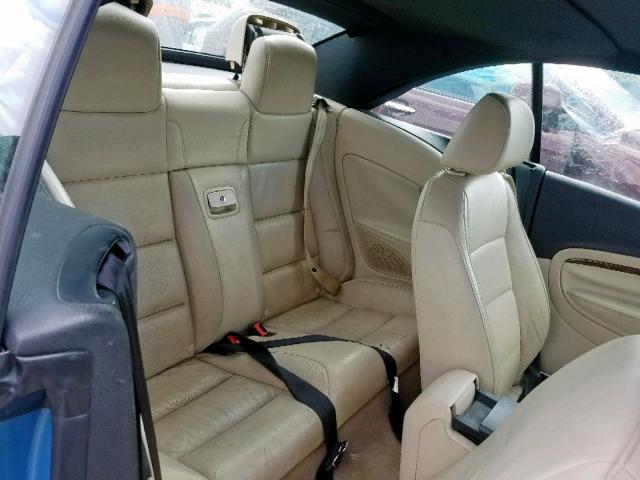 WVWFA71F38V006862 - 2008 VOLKSWAGEN EOS LUX Синій фото 6