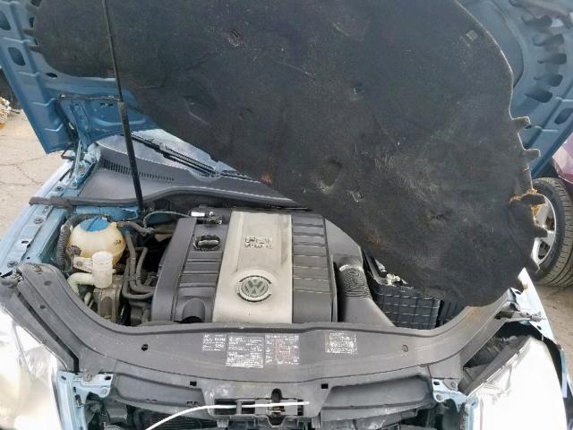 WVWFA71F38V006862 - 2008 VOLKSWAGEN EOS LUX Синій фото 7