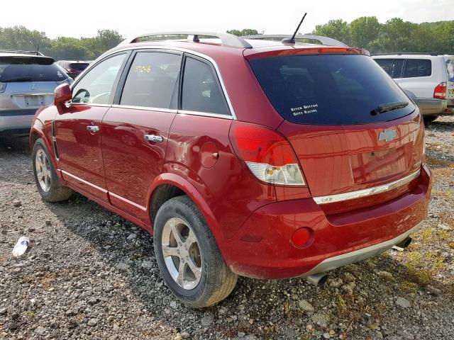 3GNAL3E51CS641860 - 2012 CHEVROLET CAPTIVA SP MAROON photo 3