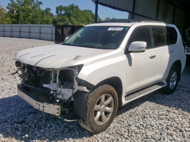 JTJBM7FX8A5000713 - 2010 LEXUS GX WHITE photo 2