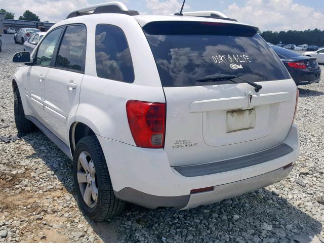 2CKDL63F576002283 - 2007 PONTIAC TORRENT WHITE photo 3