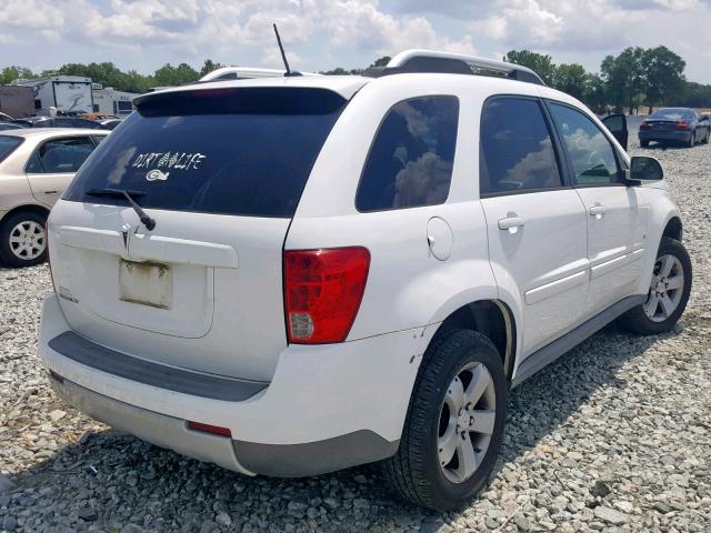 2CKDL63F576002283 - 2007 PONTIAC TORRENT WHITE photo 4