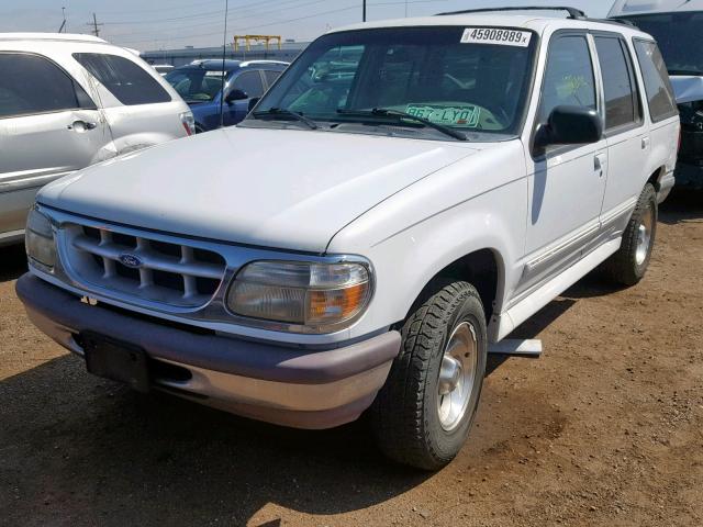 1FMDU32X7VZC08599 - 1997 FORD EXPLORER WHITE photo 2