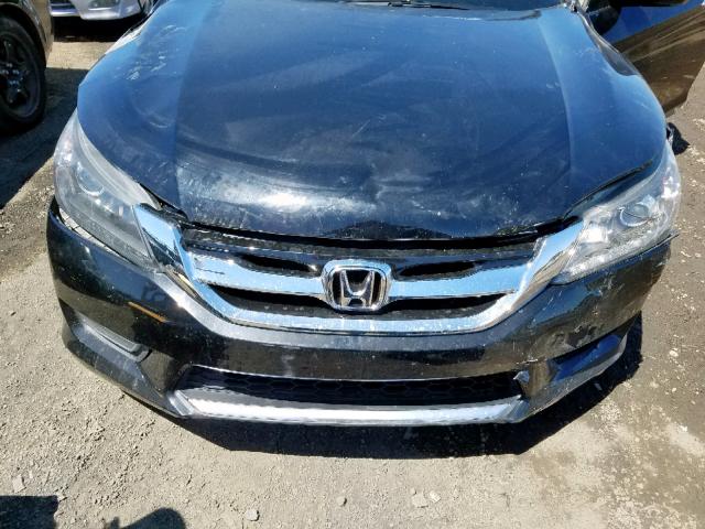 1HGCR3F85DA034003 - 2013 HONDA ACCORD EXL BLUE photo 7