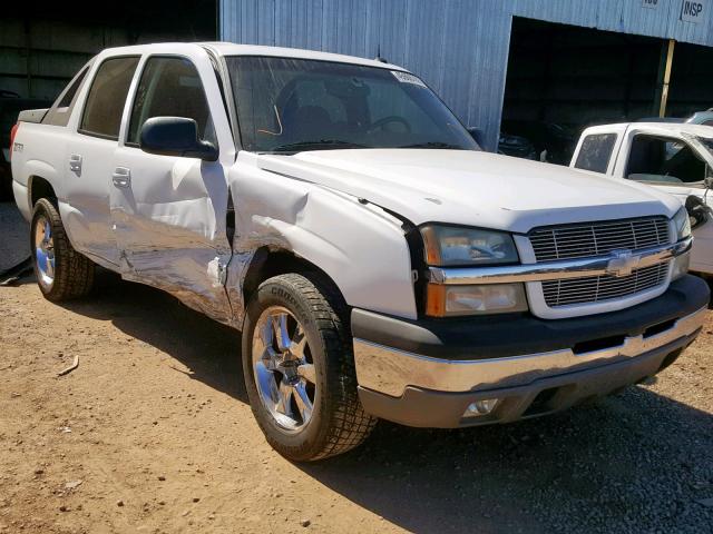 3GNEC13T33G285728 - 2003 CHEVROLET AVALANCHE WHITE photo 1