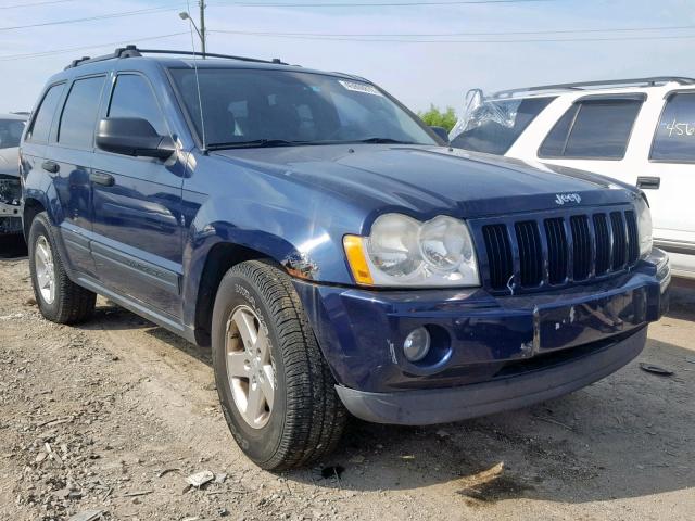 1J4GR48K45C507968 - 2005 JEEP GRAND CHER BLUE photo 1