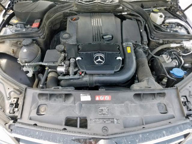 WDDGF4HB9EA957440 - 2014 MERCEDES-BENZ C 250 GRAY photo 7