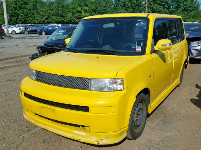 JTLKT324X54014171 - 2005 TOYOTA SCION XB 黄色 照片 2