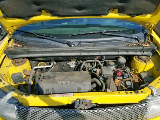 JTLKT324X54014171 - 2005 TOYOTA SCION XB 黄色 照片 7