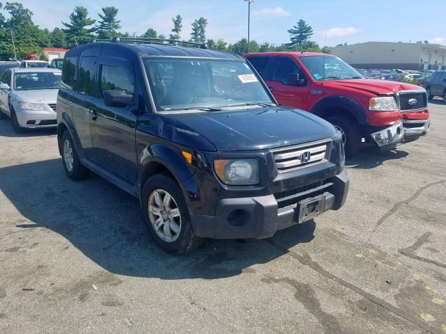 5J6YH28767L007661 - 2007 HONDA ELEMENT EX BLACK photo 1