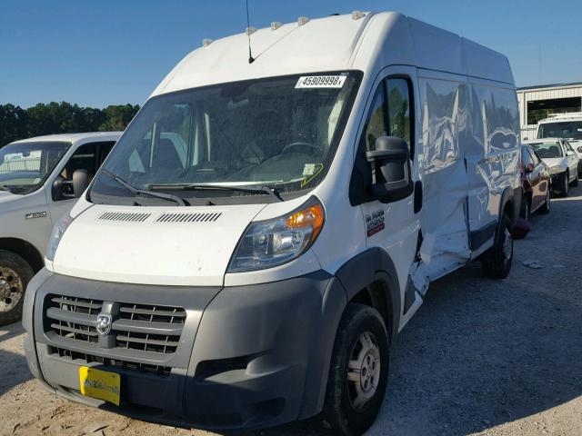 3C6TRVDD5EE125904 - 2014 RAM PROMASTER WHITE photo 2