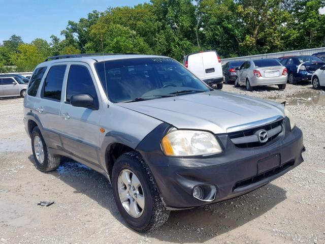 4F2YU08191KM47596 - 2001 MAZDA TRIBUTE LX SILVER photo 1