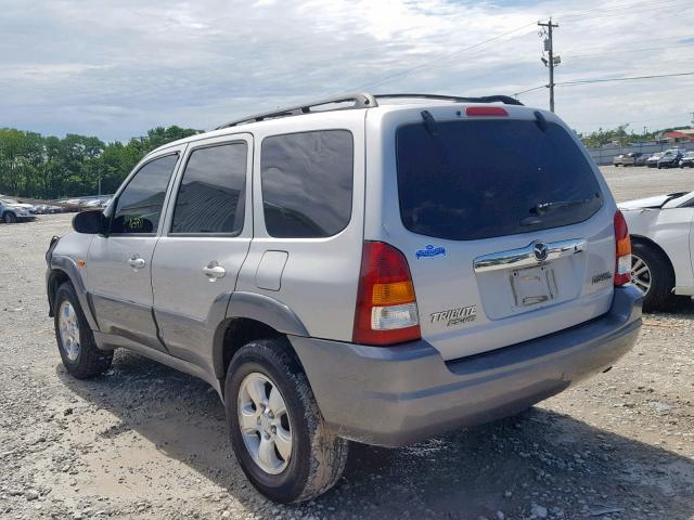 4F2YU08191KM47596 - 2001 MAZDA TRIBUTE LX SILVER photo 3