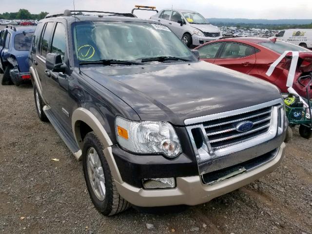 1FMEU74E07UA40344 - 2007 FORD EXPLORER E CHARCOAL photo 1