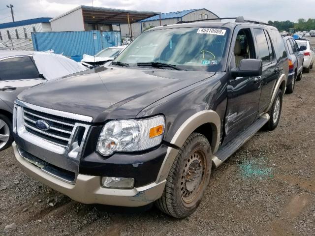 1FMEU74E07UA40344 - 2007 FORD EXPLORER E CHARCOAL photo 2