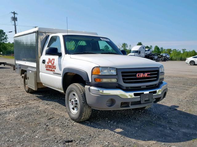 1GTHC24U76E274181 - 2006 GMC SIERRA C25 WHITE photo 1