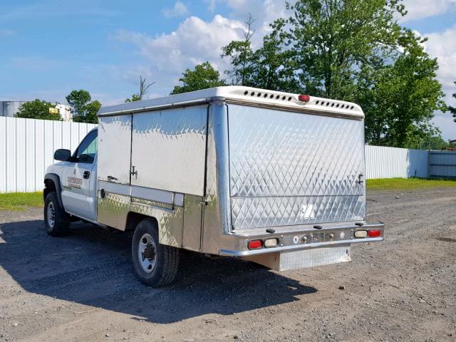 1GTHC24U76E274181 - 2006 GMC SIERRA C25 WHITE photo 3