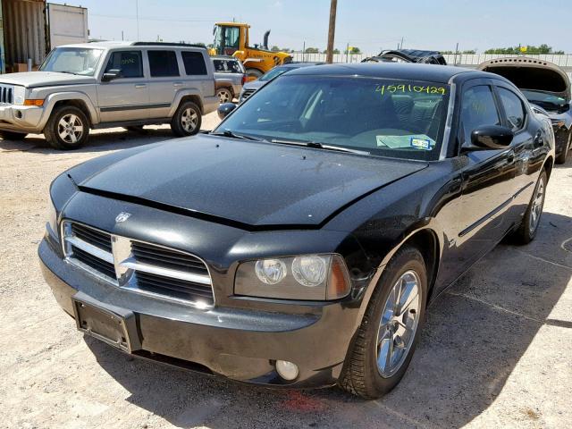 2B3CA3CV5AH153765 - 2010 DODGE CHARGER SX BLACK photo 2