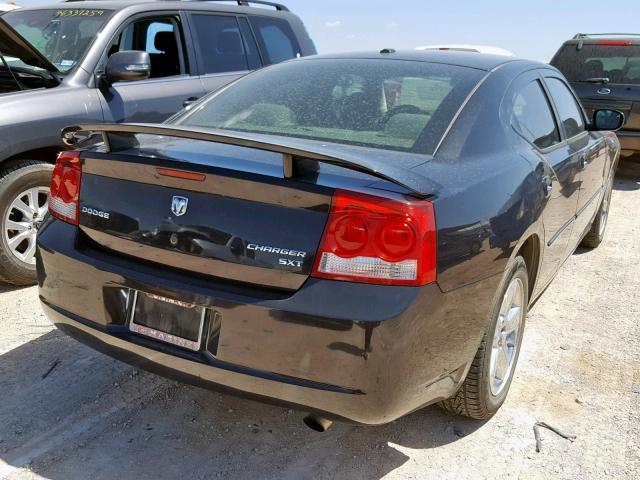 2B3CA3CV5AH153765 - 2010 DODGE CHARGER SX BLACK photo 4