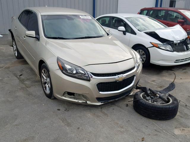 1G11C5SL7EF154539 - 2014 CHEVROLET MALIBU 1LT GOLD photo 1