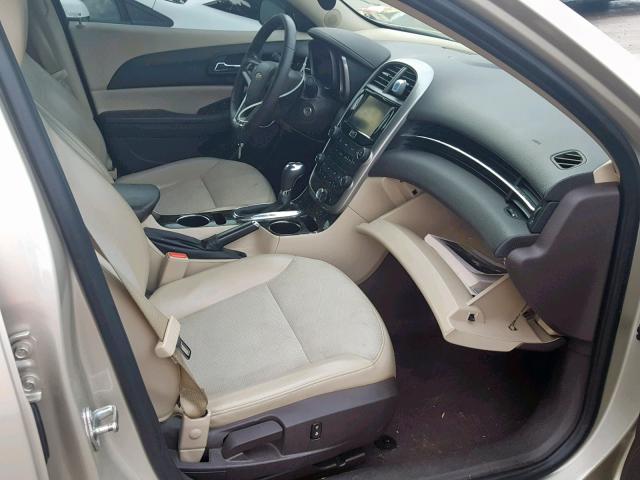 1G11C5SL7EF154539 - 2014 CHEVROLET MALIBU 1LT GOLD photo 5