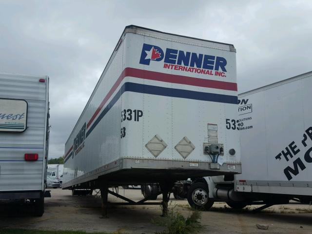 1GRAA0624ET593223 - 2014 GREAT DANE TRAILER 53 TRAILER WHITE photo 1