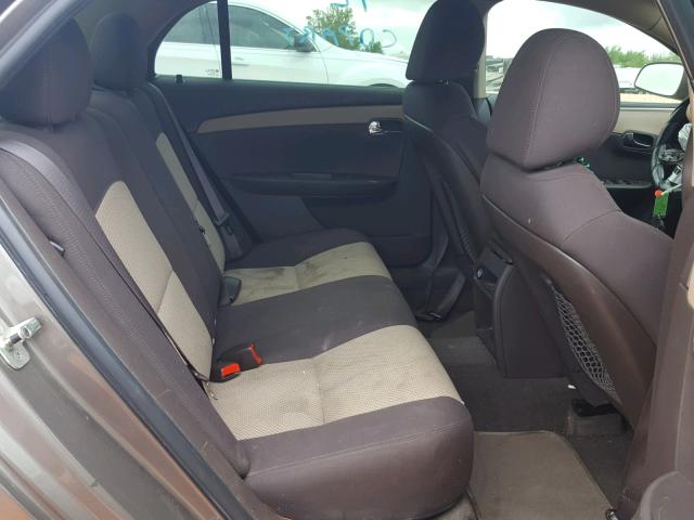 1G1ZB5E14BF150508 - 2011 CHEVROLET MALIBU LS ყავისფერი ფოტო 6