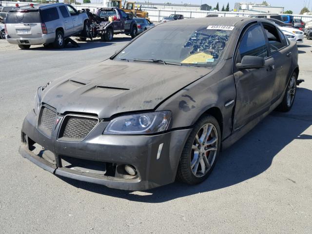 6G2EC57Y99L162783 - 2009 PONTIAC G8 GT BLACK photo 2