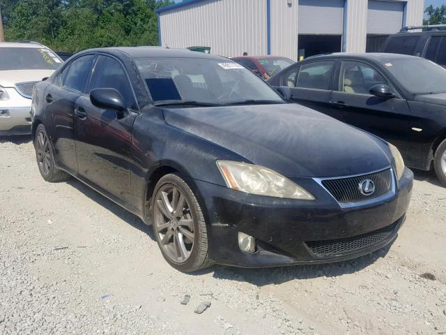 JTHBK262485083534 - 2008 LEXUS IS 250 BLACK photo 1