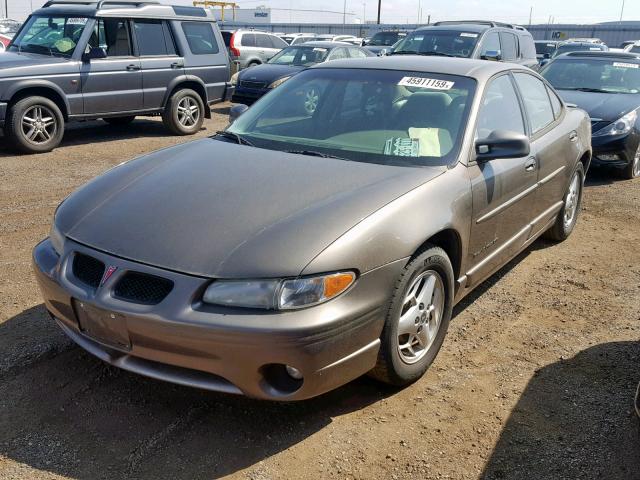 1G2WP52K11F202947 - 2001 PONTIAC GRAND PRIX GOLD photo 2