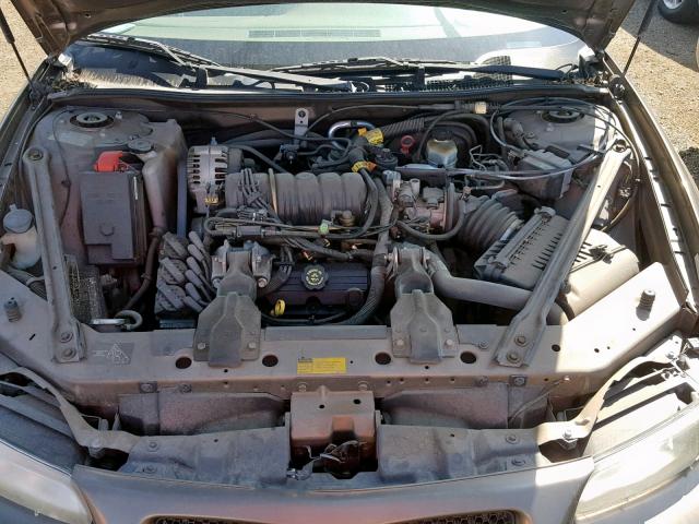 1G2WP52K11F202947 - 2001 PONTIAC GRAND PRIX GOLD photo 7