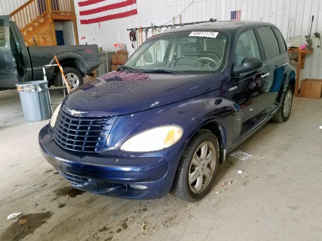 3C8FY68B94T365005 - 2004 CHRYSLER PT CRUISER BLUE photo 2