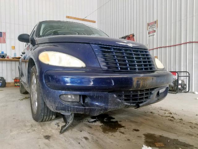 3C8FY68B94T365005 - 2004 CHRYSLER PT CRUISER BLUE photo 9