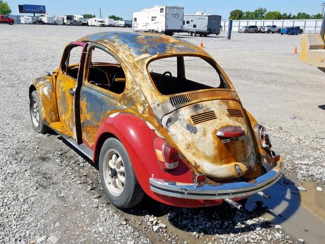 1102421385 - 1970 VOLKSWAGEN BEATLE BURN photo 3