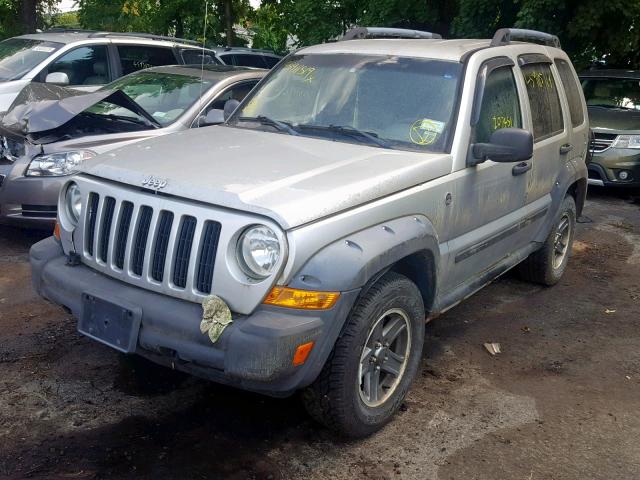 1J4GL38K85W501570 - 2005 JEEP LIBERTY RE 银色 照片 2