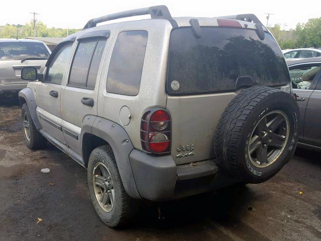 1J4GL38K85W501570 - 2005 JEEP LIBERTY RE 银色 照片 3