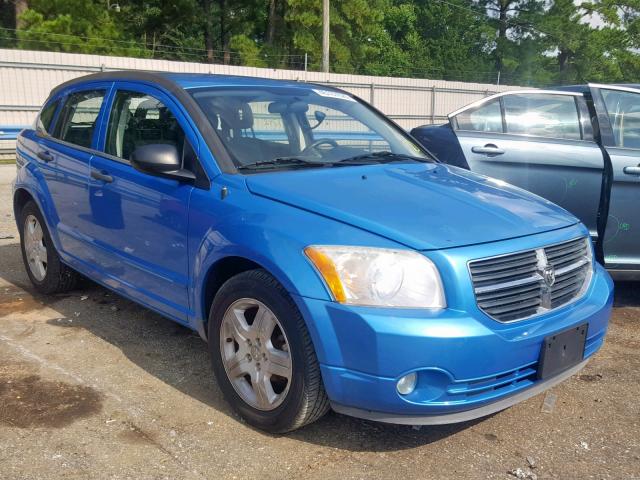 1B3HB48B88D595549 - 2008 DODGE CALIBER SX BLUE photo 1