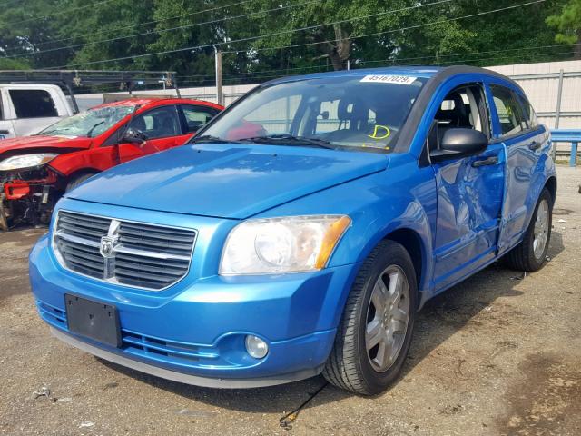 1B3HB48B88D595549 - 2008 DODGE CALIBER SX BLUE photo 2