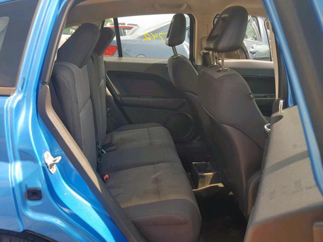 1B3HB48B88D595549 - 2008 DODGE CALIBER SX BLUE photo 6