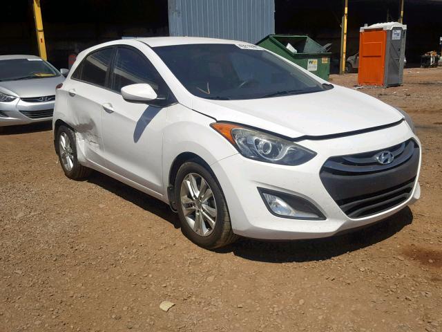 KMHD35LE3DU079204 - 2013 HYUNDAI ELANTRA GT WHITE photo 1